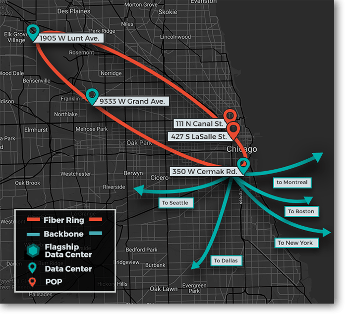 CHICAGO  DATA CENTERS